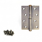 Картинка Петля дверная разъёмная Apecs 100*70-B-Steel-AB-R бронза правая